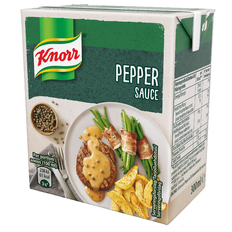 Knorr ready-made sauce 300ml pepper